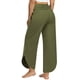 thumbnail image 4 of Pantalones de yoga para mujer, pantalones casuales anchos de cintura media para mujer, pantalones de pierna ancha de cintura media para mujer, diseñados para precisión, 4 of 6