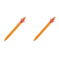 thumbnail image 1 of 2026 Cute Cartoon Erasable Pen, Character Design with Friction Ink, Fun Writing Tool for Kids to Correct Mistakes, Smooth 0.5mm Tip for School Notes - Orange*2, 1 of 5