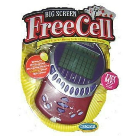 Radica Electronic Game - radica free cell big screen games