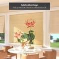 thumbnail image 2 of Red Lantern Bamboo Window Shade Blind - Lotus Blossom 72" W, 2 of 7