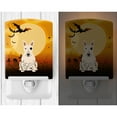 thumbnail image 2 of Caroline's Treasures BB4404CNL Halloween Bull Terrier White Ceramic Night Light, 6x4x3", multicolor, 2 of 2