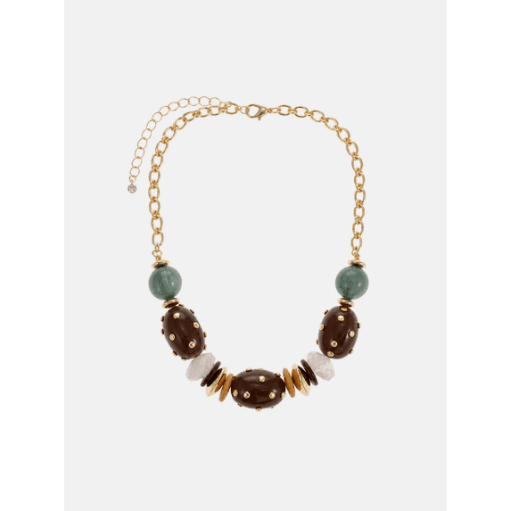 Scenario Beaded Statement Necklace