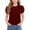 Wine, variant on Teylalorva T-Shirt for Girls, Summer Trendy Puff Short Sleeve Crewneck Kids Cute Casual Tee Yellow Size 6
