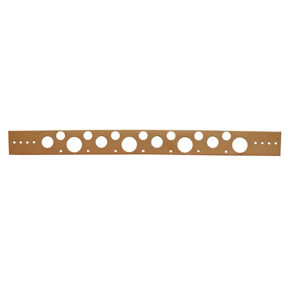 Jones Stephens B00005 Flat Bracket 0.5 x 20 in. Copper Plated