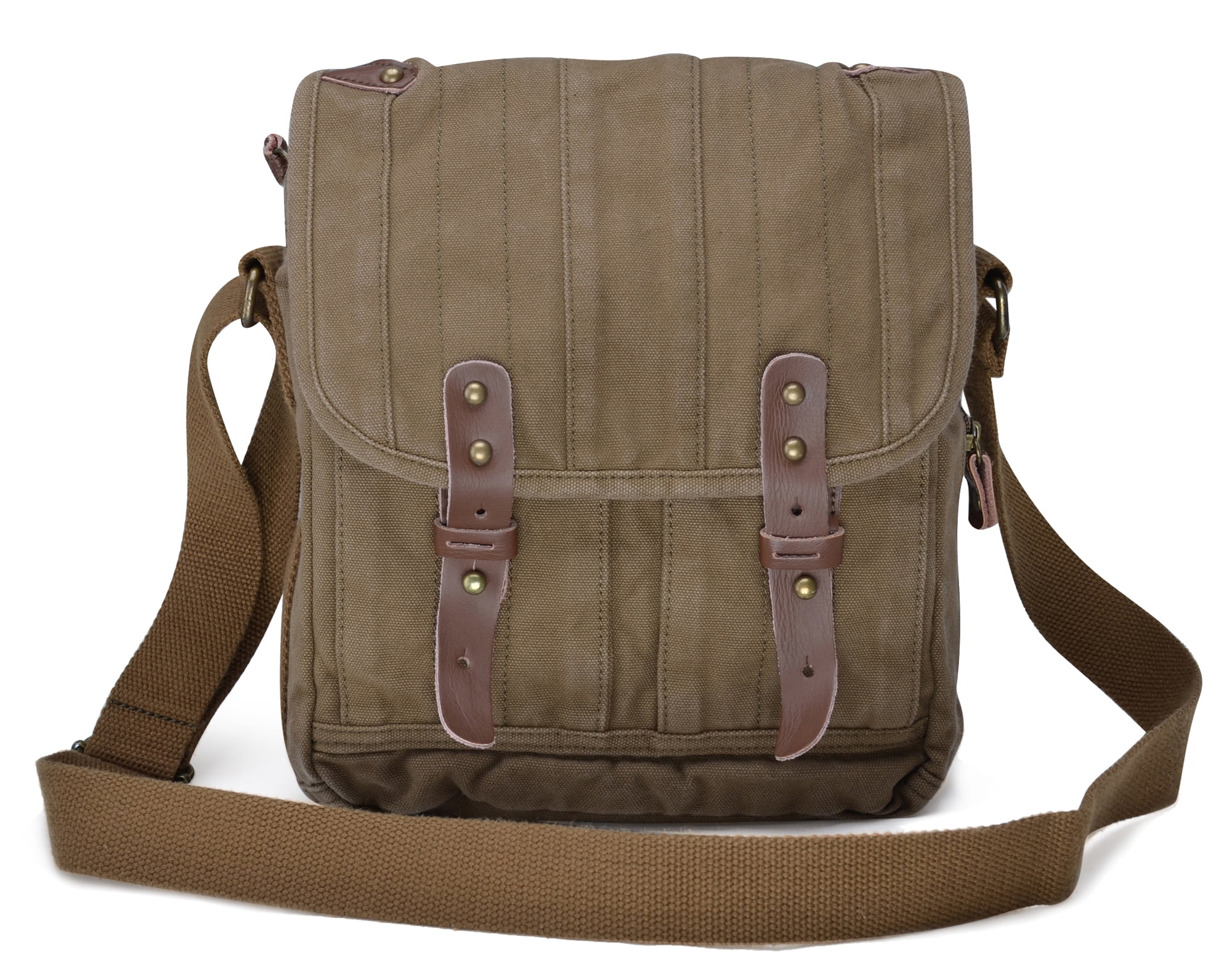 canvas courier bag