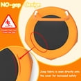 thumbnail image 3 of Leumius 28inch Mini Trampoline with Handle for Kids,Indoor Outdoor Small Rebounder Trampoline for Boys and Girls,Orange, 3 of 8