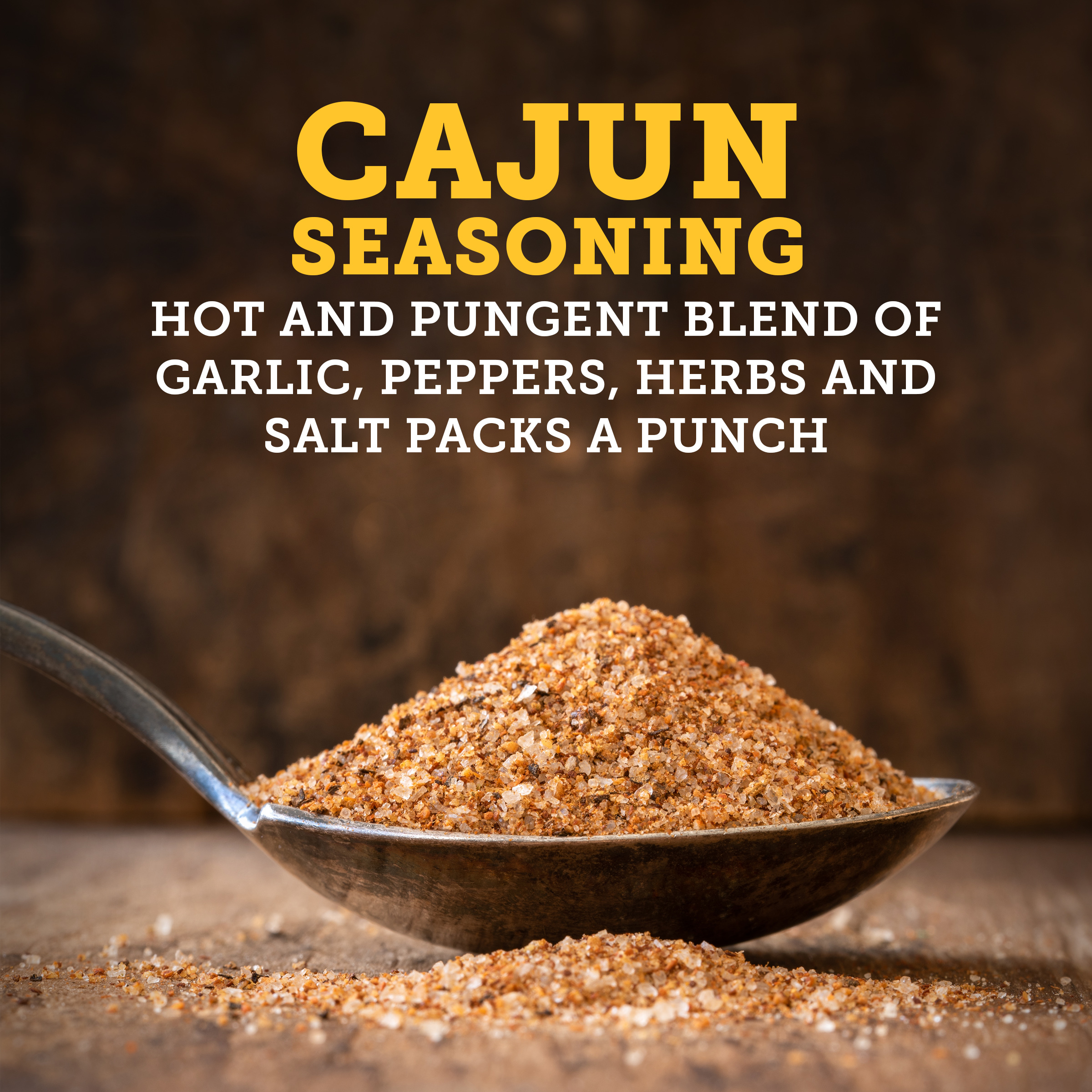 (3 pack) Tone's Cajun Seasoning Blend, 2.75 oz