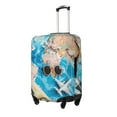 thumbnail image 2 of Fotbe Vintage Map Travel Essentials Luggage Cover Protector,Suitcase Protector,Scratch and Dirt Resistant,Fits 18-32 Inch Luggage-X-Large, 2 of 8