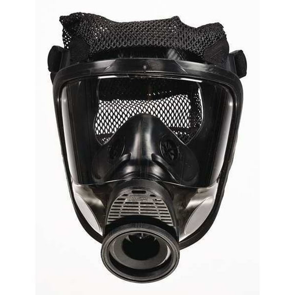 Msa Safety Full Face Respirator,S,Black 10083797