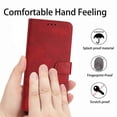 thumbnail image 5 of For Xiaomi Redmi Note 14 4G (164.84x78.15x8.16mm) Case Flip Stand PU Leather Wallet Phone Cover Calf, 5 of 5