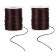 thumbnail image 3 of 2 Rouleaux de Fil à Crocheter pour Amateurs de Bricolage Couleur Chinlon 100m Rouleau, 3 of 8