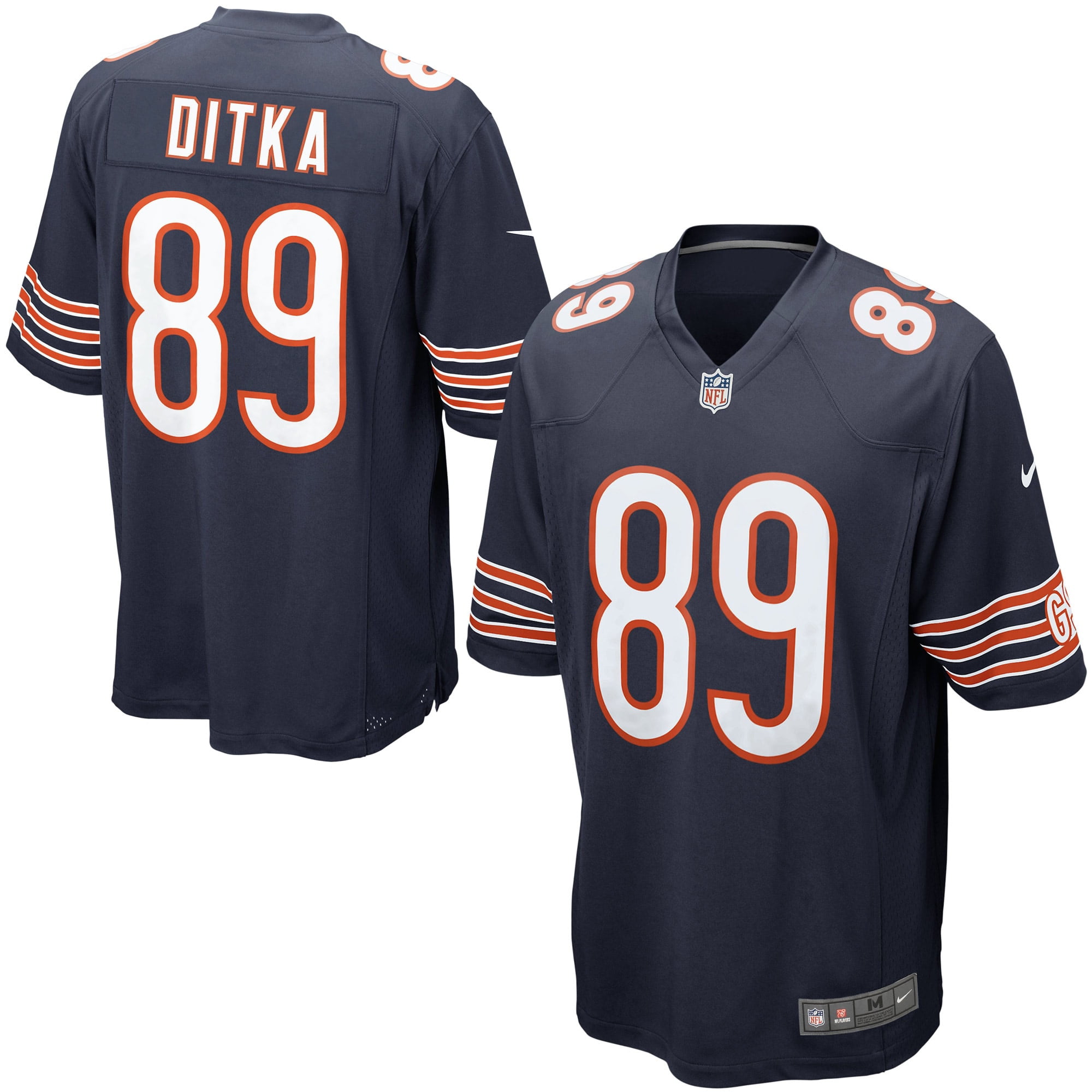 Chicago Bears Nike Mike Ditka Retired Player Game Jersey - Navy - Walmart.com