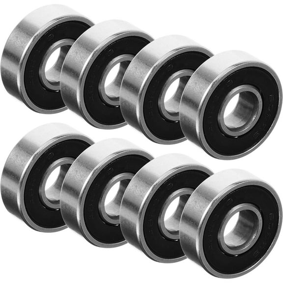 FRCOLOR 8Pcs Carbon Steel Bearings Skateboard Bearings Skates Board Bearings Skateboard Accessories