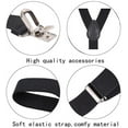 thumbnail image 4 of Manunclaims Suspenders for Kids - Adjustable Suspenders for Boys Girls, Toddler, Baby - Elastic Y-Back Design with Strong Metal Clips, 4 of 8