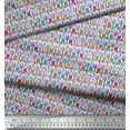 thumbnail image 2 of Soimoi Rayon Fabric Bottle & Wine Glass Bar Printed Fabric 1 Yard 56 Inch Wide, 2 of 5