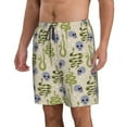 thumbnail image 2 of Naloa Skull Snake Men's Beach Shorts, Surfing shorts, Swim trunks, Quick Dry Swim Trunks for Surfing Beach Fun - Small, 2 of 9