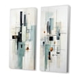 thumbnail image 3 of Designart "Grey Suprematism Geometric Euphony III" Abstract Suprematism Wall Art Set Of 2 - Grey Abstract Wall Decor Set Of 2, 3 of 6