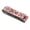 White, variant on BIMZUC Acoustic Electric Guitar Strap Leather Head Embroidered Jacquard Vintage Floral Pattern, White