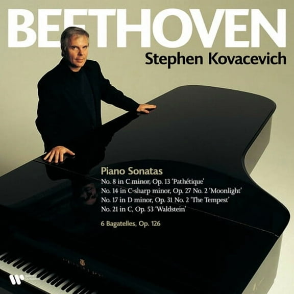 Stephen Kovacevich - Beethoven: Piano Sonatas Nos. 8 14 17 & 21 Bagatelles Op. 126 - Music & Performance - Vinyl