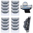 thumbnail image 2 of 16 X Lames de Rasoir de Remplacement Compatibles Gillette MACH 3 Cartouches de Rasoir, 2 of 5