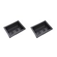 thumbnail image 1 of kurtrusly Nursery Pot Planting Containers Accessories Plastic Plants Container Plant Pots Gardening Accessory with Drain Design Type 1 2Set, 1 of 6