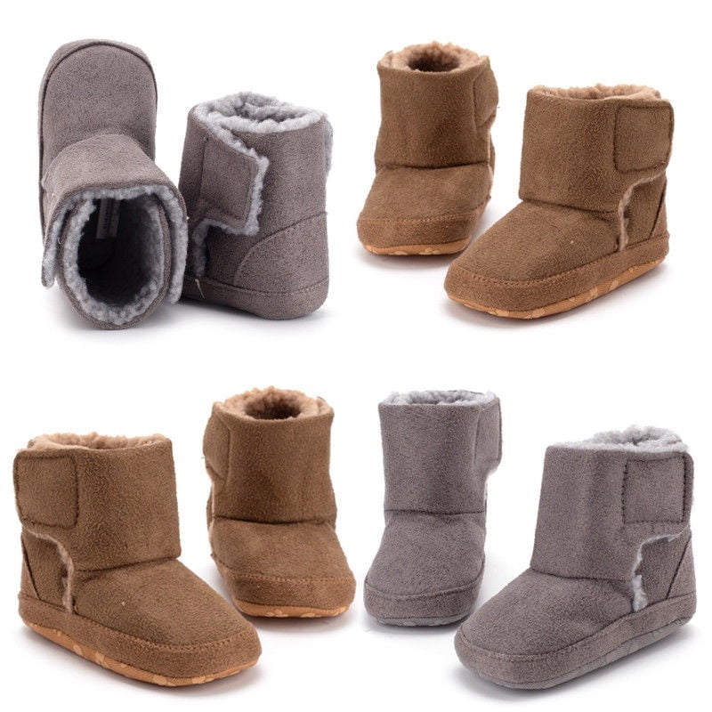 Winter Warm Infant Newborn Snow Boots Crib Shoes Prewalker Boy Girl Womail Baby Boots