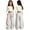 Light Gray, variant on Shadoumai Girls Loose Casual Sweatpants Curved Leg Design Loose Breathable Jogger Pants Relaxed Fit Sport Pants For Girls Daily Wear,Girls Uniform Pants 12-13 Years