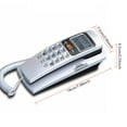 Wall Mountable Corded Phone with Caller Display Last Number Redial