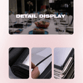 thumbnail image 5 of Transparent Restaurant Menu Covers for A4 Size Book Style Cafe Bar 10 Pages 20 View, 5 of 5