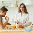 thumbnail image 4 of 4Pcs Cereal Bowl Set Unbreakable Bowl Lightweight Reusable Dessert and Salad Bowl Durable Breakfast Bowl Soup Bowl Dishwasher and Microwave Safe for Kitchen Breakfast Oatmeal Fruit, 4 of 9