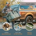 thumbnail image 5 of Lifetime 55 qt Bear-Resistant Camping Cooler, Premium High Performance, Ice Retention, Hard Cooler, 60 Can Capacity, Moss Fusion (91447), 5 of 13