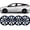 Black Lacquer & Blue Lacquer for 16-22 Prius/17-22 Prius Prime/20-24Corolla Hybrid, variant on 4PCS/Set 15" Wheel Rim Cover Hubcaps Compatible with 2016-2022 Toyota Prius/Prime & 2020-2024 Corolla Hybrid Replacement Snap on Hub Cap,Black Lacquer & Blue Lacquer