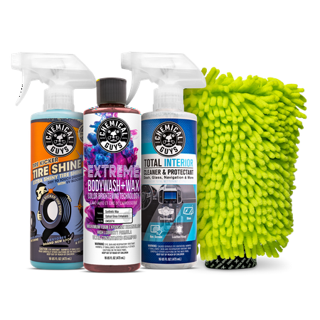 Chemical Guys Perfect Finish Clean & Shine Car Care Kit (5 Piece)