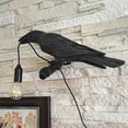 thumbnail image 5 of Lámpara de pared Crow, lámpara de pared gótica única de cuervo, para dormitorio, sala de estar, decoración, 5 of 5