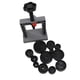 thumbnail image 5 of Juego de herramientas para prensar relojes, tapadora de tapa trasera de reloj con matrices de ajuste, herramienta de banco profesional para cerrar la, 5 of 8