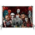 thumbnail image 2 of Jia Store Holiday Decoration Horror Classic Movie Character Background Great Horror Birthday Photography Background, 2 of 5