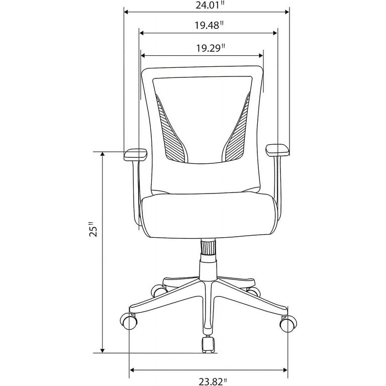 Brenton Studio® Radley Task Chair, Black