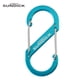 thumbnail image 1 of cámping Hebilla en forma de S Escalada Montañismo Acero Mochila Mosquetón Azul Barbie Nuevos Originales, 1 of 3
