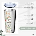 thumbnail image 6 of Sister Coffee Mug with Lid and Straws 20oz Water Bottle Stainless Steel Insulated Tumblers Gifts for Sisters, 6 of 6
