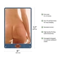 thumbnail image 2 of Skin Tight Cheeky Jeans - Vintage Advertising Poster c.1973 - 8 x 12 inch Vintage Metal Tin Sign, 2 of 4