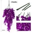 thumbnail image 3 of 2-Pack Artificial Hanging Plants - 29.9 Inch Fake Ivy Vine for Indoor/Outdoor Wall Decor, 3 of 7