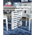 thumbnail image 4 of Legacy Classic Furniture Edgewater Wood Trestle Table in Sand Dollar White, 4 of 4