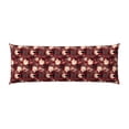 thumbnail image 2 of Picia African Women A Body Pillow Cover - Super Soft Microfiber 20x54 Body Pillow Case - Envelope Closure, Wrinkle, Stain Resistant Body Pillow Cover,Elegant Bedding, 2 of 8