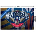 thumbnail image 3 of NBA New Orleans Pelicans - Logo 20 Wall Poster, 14.725" x 22.375", 3 of 6