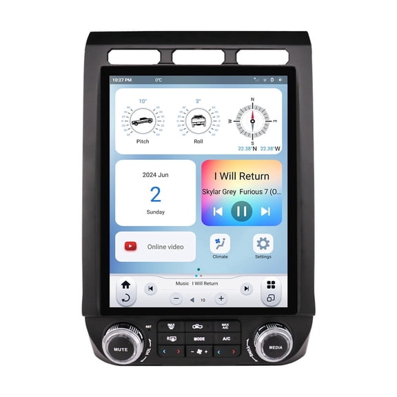 Linkswell | For 2015-2020 Ford F150 / 2017-2023 Ford Super Duty T-Style Gen 6 Radio