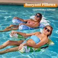 thumbnail image 4 of Sillas inflables Sloosh para piscina, 2 paquetes, para adultos, 4 of 7