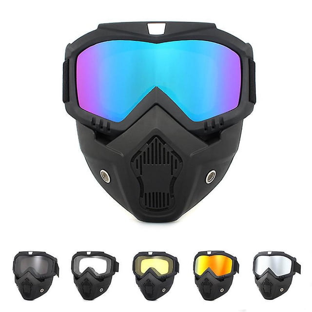 Máscara a prueba de viento para deportes al aire libre, gafas HD para motocicleta, gafas para Snowboard, gafas para montar en Motocross, gafas de sol con protección Uv para veran