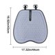 thumbnail image 3 of Cojín de asiento de verano - Protector ventilado y transpirable, juego de dos piezas, ajuste universal para sedán y SUV, negro/gris/beige, 24" x 18,5", 3 of 6