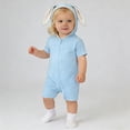thumbnail image 4 of Baby Boy Girl Rompers Bunny Ear Easter Outfit Long Sleeve Summer Outfits Girl Clothes 12-18 Months, 4 of 4