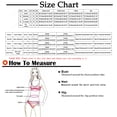 thumbnail image 3 of CEHVOM Swimsuit Women's Splicing Stripe Swimsuit Solid Color Bikini Swimsuit, 3 of 8